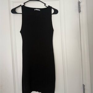 ZARA Elegant Black Sleeveless Dress